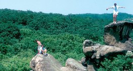 Zwietrzelina granitowa: głazy