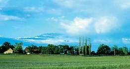 Облака состоят из крошечных капель воды