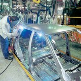 匈牙利铃木制造厂的大厅