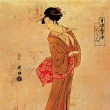 鸟文斋荣之的版画（18世纪）