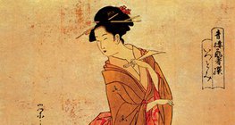 Drzeworyt Chobunsai Eishi (koniec XVIII w.)