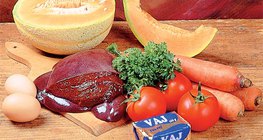 Az A-vitamin, illetve előanyagának forrásai  