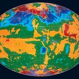 Mapa temperatury powierzchni Ziemi