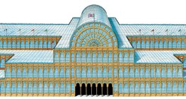 Paxton: Crystal Palace, Londyn (1851, secesja)