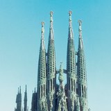 Antoni Gaudí: Sagrada Família (Barcelona, 1882-1926, secesja)
