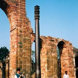 The iron pillar of Delhi