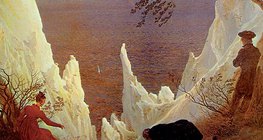 Фридрих: «Меловые скалы на острове Рюген» (1818, романтизм)