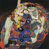 克里姆特：处女（1913年，新艺术风格）
