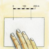 Távolság mérése vonalas mérték segítségével – 3