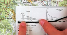 지도에서 굽은 길의 거리를 측정하는 방법 – 2