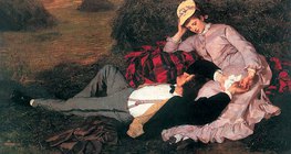 Pál Szinyei Merse: Zakochana para