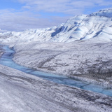 Melting glacier