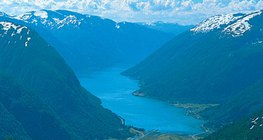 Согне-фьорд в Норвегии