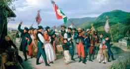 Canzi Ágost: Szüret Vác környékén (1859)