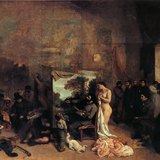 Gustave Courbet: The Artist's Studio (1855, Realism)
