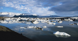 아이스랜드의 풍경