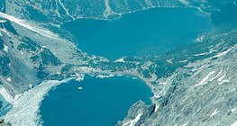 Jeziora morenowe w Tatrach Wysokich