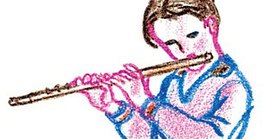 플루트를 바르게 드는 방법