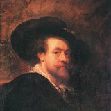Rubens: Autoportret (1624, barok).