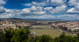 Panorama Budapesztu z Dunajem