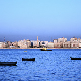 مشهد لمدينة الاسكندرية من البحر