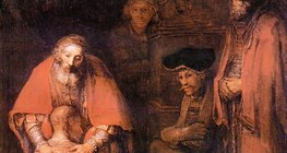 Rembrandt: Powrót syna marnotrawnego (ok. 1669 r., barok)