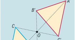 중심점을 지정하여 반사