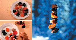 Zimowa karma dla ptaków domowej roboty