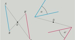 중심점을 지정하여 반사하는 방법의 특징