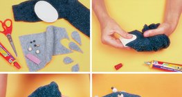 Tworzenie wesołego pieska ze skarpetki