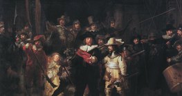 Rembrandt: Nocna Straż (1642, barok)