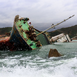 Wrak statku na mieliźnie