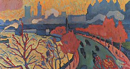 André Derain: Most Charing Cross (1906, fowizm)