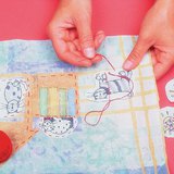 Robienie zdjęcia z tkaniny - krok 3.