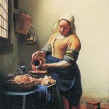 Johannes Vermeer: Mleczarka (1658-1660, Barok)