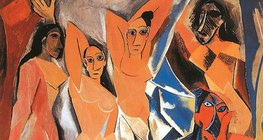 Pablo Picasso: Demoiselles d'Avignon (1907, kubizm)