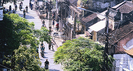 Widok na Hanoi, stolicę Wietnamu