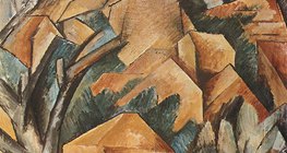 Georges Braque: Domy w L'Estaque (1908, kubizm)