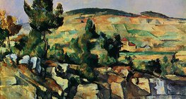 Paul Cézanne: Wzgórze w Prowansji (1890-1894)