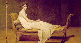 Jacques-Louis David - Portret Madame Récamier