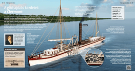 The Advent of Steamboats: the Clermont