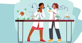Nel laboratorio