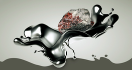 Mercury, a liquid metal