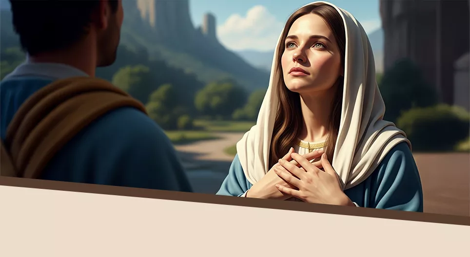 Mary's response: Accepting God's call