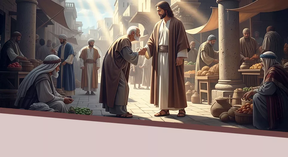 The moral actions that Jesus showed 1.