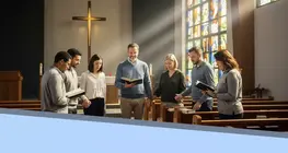 Belonging to and participating in religious communities