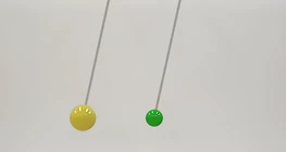 振り子の周期の質量依存性