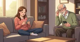 Utilizzo di uno smartphone