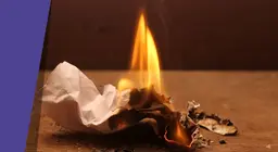 Il fazzoletto non infiammabile