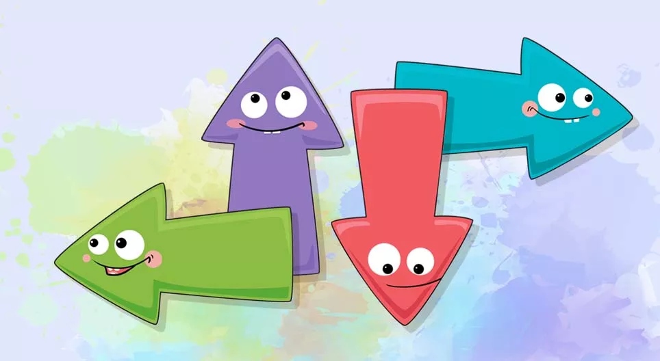 Gdzie jest góra, dół, na prawo czy na lewo?